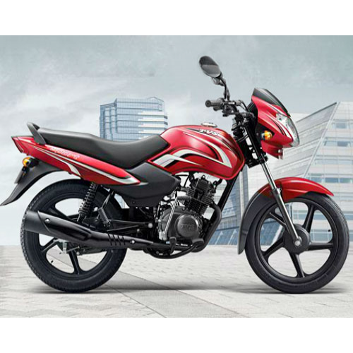 Tvs Star Sport 100 Back Light View