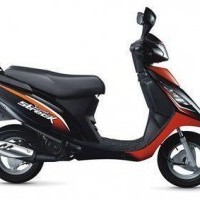 Tvs Streak 90cc Blacky Red