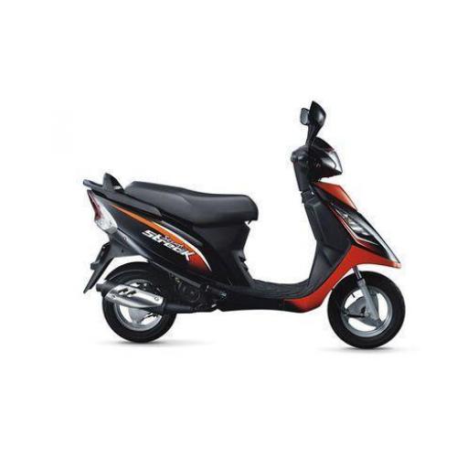 Tvs Streak 90cc Blacky Red