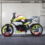 Bmw Tvs G310 Bike Side View