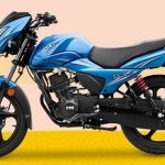 Tvs Victor Left Side View