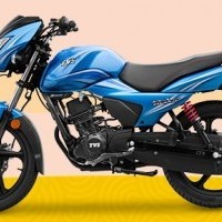 Tvs Victor Left Side View