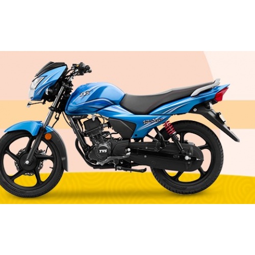 Tvs Victor Left Side View