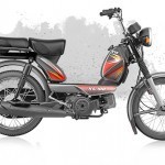 Tvs Xl 100cc Bike Grey