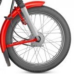 Tvs Xl 100cc Bike Spoke Wheels
