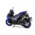 Yamaha Aerox 155 Racing Blue Side View