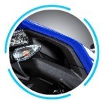 Yamaha Aerox 155 Sporty Tandem Grip