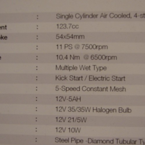 Yamaha Gladiator Rs 1