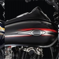 Bajaj Avenger Street Colours Yellow Red Graphics Black
