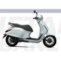 Bajaj Chetak Cyber White Color