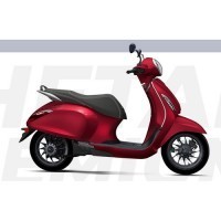 Bajaj Chetak Velluto Russo Color