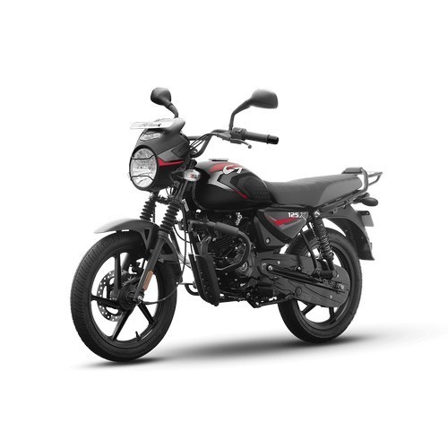 Bajaj Ct 125x Colour Ebony Black With Red Decals