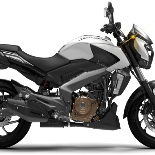 Bajaj Dominar 400 Color White Moon