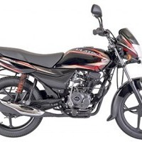 Bajaj Plantina 100es Colour Black