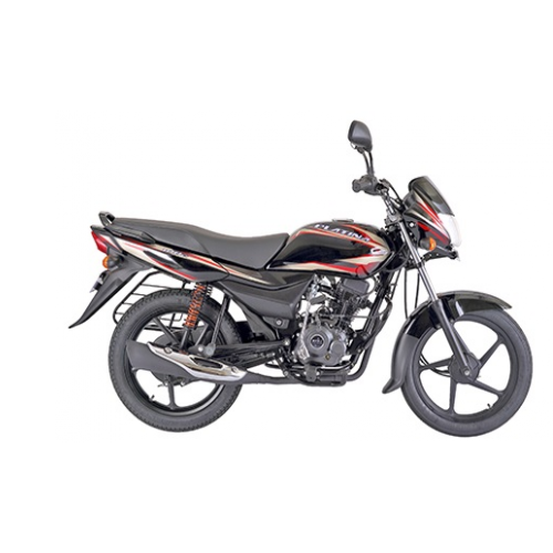 Bajaj Plantina 100es Colour Black