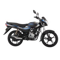 Bajaj Platina 110 Black With Blue Color