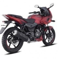 Bajaj Pulsar220f Colour Volcanic Red