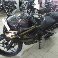 Bajaj Pulsar Rs200 Black Colour Side