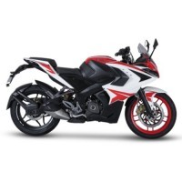 Bajaj Pulsar Rs200 Racing Red Color