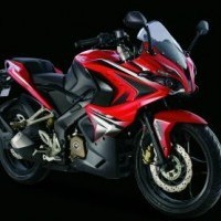 Bajaj Pulsar Rs200 Red Colour
