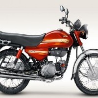 Hero Honda Cd Dawn Colour Black With Purple Stripes