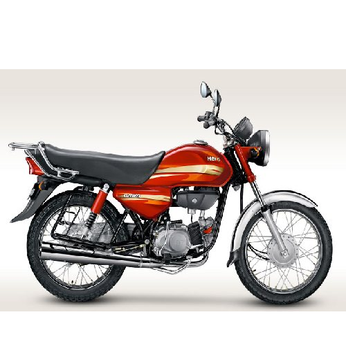 Hero Honda Cd Dawn Colour Black With Purple Stripes