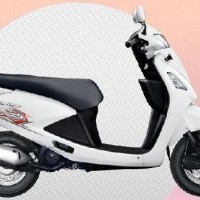 Hero Honda Pleasure Colour White