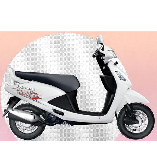 Hero Honda Pleasure Colour White