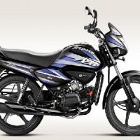 Hero Honda Splendor Nxg Colour Black With Purple Stripes