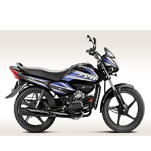 Hero Honda Splendor Nxg Colour Black With Purple Stripes