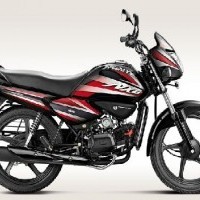 Hero Honda Splendor Nxg Colour Black With Red Stripes