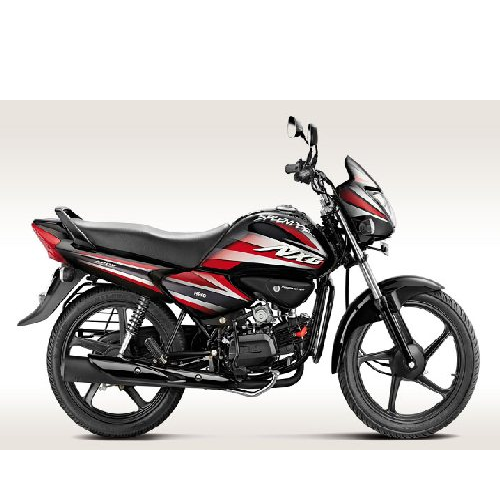 Hero Honda Splendor Nxg Colour Black With Red Stripes