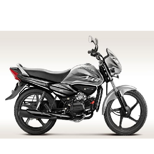 Hero Honda Splendor Nxg Colour Black With Silver Stripes