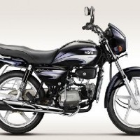 Hero Honda Splendor Plus Colour Black With Purple Silver