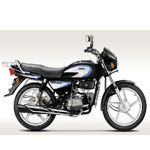 Hero Honda Splendor Colour Black With Purple