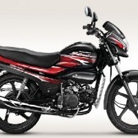Hero Honda Super Splendor Colour Black With Fiery Red