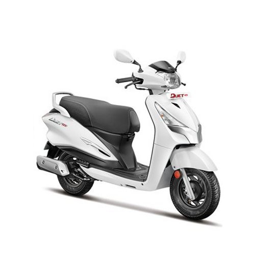 Hero Duet 125 White Color