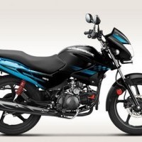 Hero Glamour 125 Colour Black With Blue