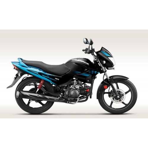 Hero Glamour 125 Colour Black With Blue