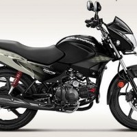 Hero Glamour 125 Colour Black With Tornado Grey Metallic