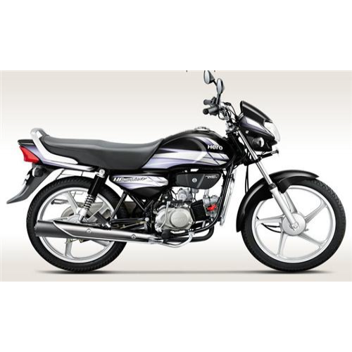 Hero Hf Deluxe Colour Black With Purple Stripes