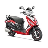 Hero Maestro Edge Sporty Matte Grey And Red Color