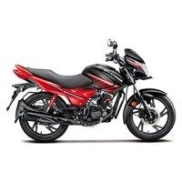 Hero Glamour Black With Sports Red