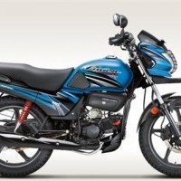 Hero Passion Pro Tr Colour Black With Blue Stripes