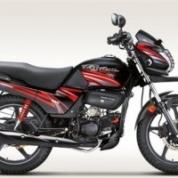 Hero Passion Pro Tr Colour Black With Red Stripes