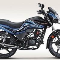 Hero Passion Xpro Colour Black With Forest Blue