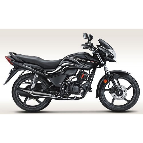 Hero Passion Xpro Colour Black With Heavy Grey