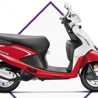 Hero Pleasure 100 Colour Playful Red And White