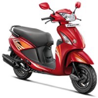 Hero Pleasure Fiery Red Color