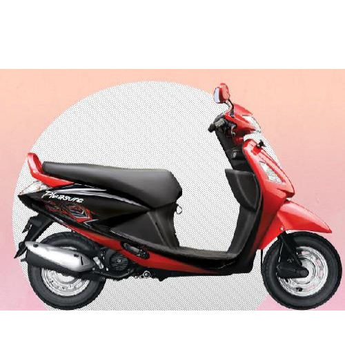 Hero Pleasure Ibs Colour Black And Red